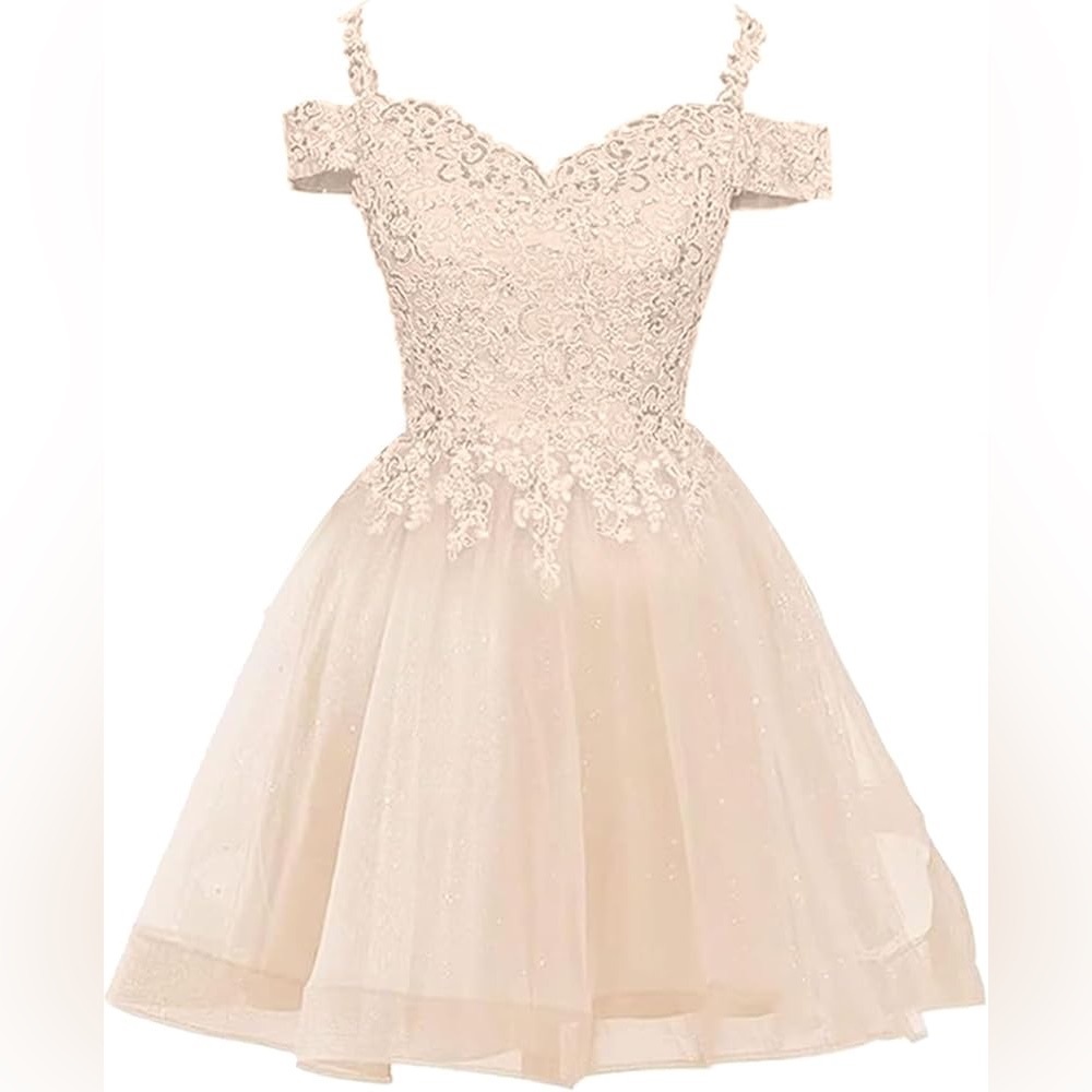 Short Ballerina Corset off the Shoulder Dress